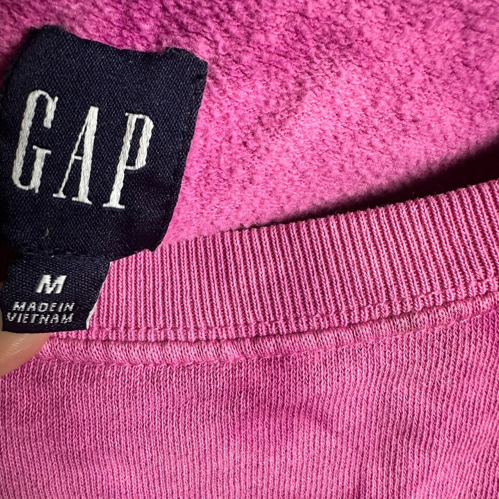 GAP Purple/Pink Tie-Dye Women's Sweatshirt Top M - Picture 4 of 6